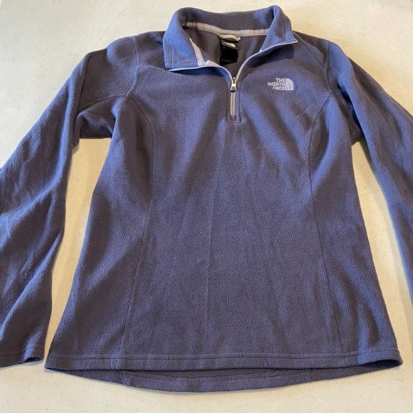The North Face Women's Half Zip Fleece Jacket Pull Over Size Small - Picture 1 of 7